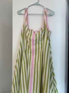 Maeve Piped Midi Dress